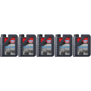 Liqui Moly 3816 Motorbike HD Synth 20W-50 Street 5x 1l = 5 Liter