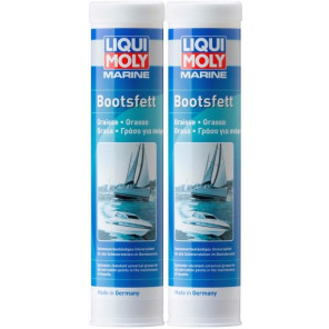 Liqui Moly 25043 Marine Bootsfett Fett Kartusche 2x 400 Gramm