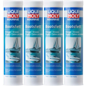 Liqui Moly 25043 Marine Bootsfett Fett Kartusche 4x 400 Gramm