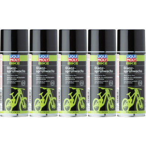 Liqui Moly 6058 Bike Glanz-Sprühwachs 5x 400 Milliliter