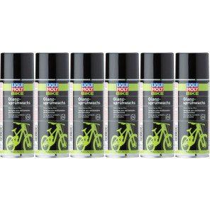 Liqui Moly 6058 Bike Glanz-Sprühwachs 6x 400 Milliliter