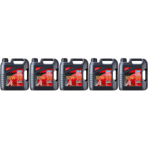 Liqui Moly 3052 Motorbike 4T Synth 10W-50 Offroad Race 5x 4l = 20 Liter