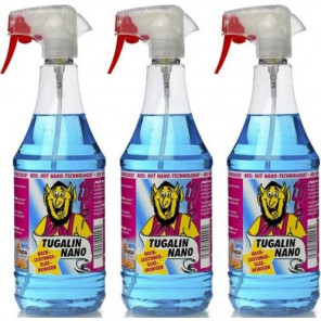 Tuga Chemie - Tugalin Nano (Glasreiniger mit Langzeitwirkung) 3x 1l = 3 Liter