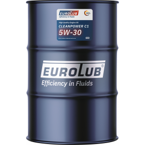 Eurolub Cleanpower C1 5W-30 Motoröl 60l Fass