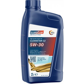 Eurolub Cleanstar C2 5W-30 Motoröl 1l