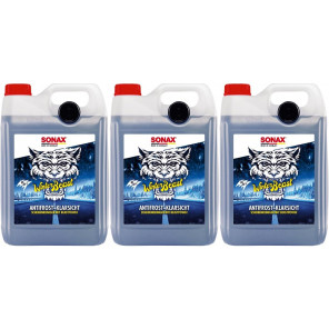 Sonax WinterBeast AntiFrost & KlarSicht bis -20°C gebrauchsfertig 3x5 = 15 Liter