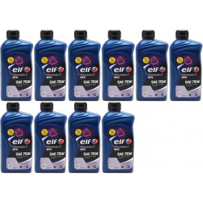 Elf Tranself NFX 75W Schaltgetriebeöl (Nachfolger von NFP/NFJ) 10x 1l = 10 Liter