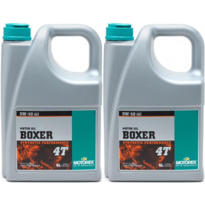 MOTOREX 4T Boxer SAE 5W-40 Motorrad Motoröl 2x 4l = 8 Liter
