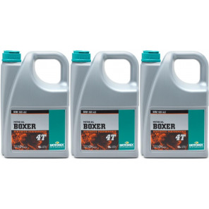 MOTOREX 4T Boxer SAE 5W-40 Motorrad Motoröl 3x 4l = 12 Liter