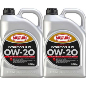 Meguin Megol 33058 Evolution LL Longlife IV 0W-20 2x 5 = 10 Liter