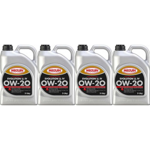 Meguin Megol 33058 Evolution LL Longlife IV 0W-20 4x 5 = 20 Liter