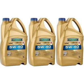 Ravenol VollSynth Turbo VST SAE 5W-40 Motoröl 3x 5 = 15 Liter