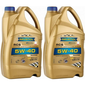 Ravenol RCS Racing Competition Synto SAE 5W-40 Motoröl 2x 5 = 10 Liter