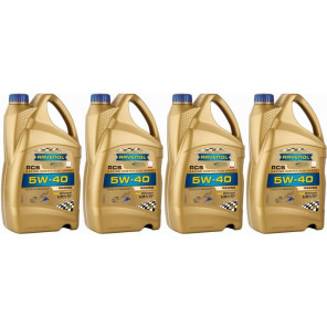 Ravenol RCS Racing Competition Synto SAE 5W-40 Motoröl 4x 5 = 20 Liter