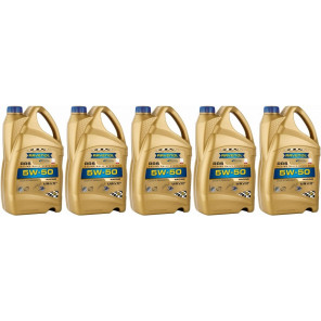 Ravenol RRS RACING RALLYE SYNTO SAE 5W50 Motoröl 5x 5 = 25 Liter