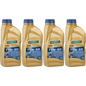 RAVENOL VSG SAE 75W-90 Vollsynth. API GL-4/GL-5 1 Liter 4x 1l = 4 Liter