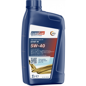 EUROLUB SYNT M 5W/40 1l