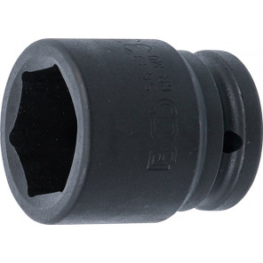 BGS Kraft-Steckschlüssel-Einsatz Sechskant | Antrieb Innenvierkant 20 mm (3/4"") | SW 33 mm