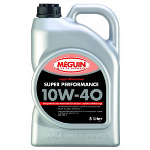 Meguin megol 4365 Diesel & Benziner Motorenoel Super Performance SAE 10W-40 (teilsynth.) 5Liter