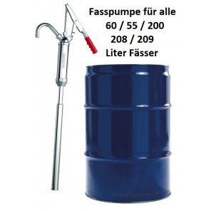 Hebel Fasspumpe für 55/57/60/208l Fässer