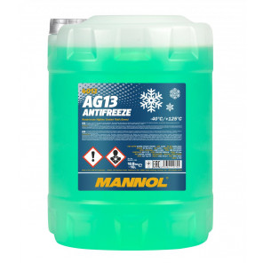 Mannol Kühlerfrostschutz Antifreeze AG13 -40 Hightec Fertigmischung 10l Kanister