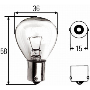 HELLA Glühlampe, Rundumkennleuchte