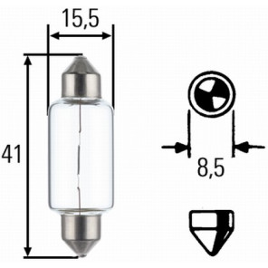 HELLA Glühlampe, Rückfahrleuchte