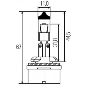 HELLA Glühlampe, Nebelscheinwerfer