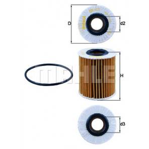 MAHLE Ölfilter