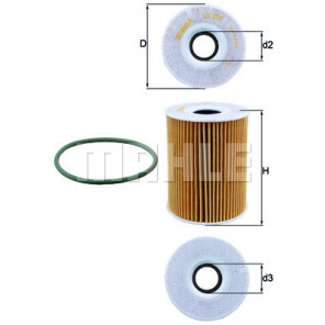 MAHLE Ölfilter