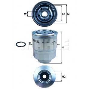 MAHLE Kraftstofffilter