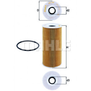 MAHLE Ölfilter