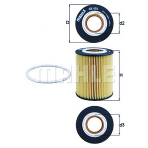 MAHLE Ölfilter