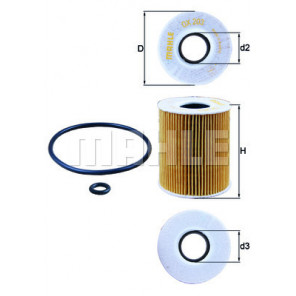 MAHLE Ölfilter