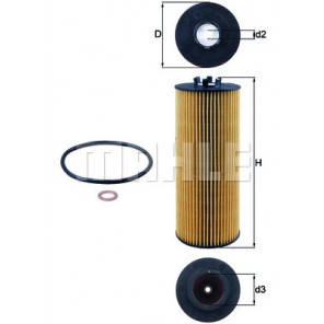MAHLE Ölfilter