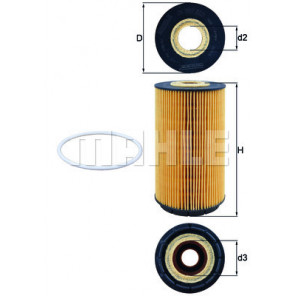 MAHLE Ölfilter