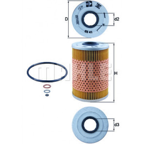 MAHLE Ölfilter