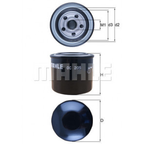 MAHLE Ölfilter
