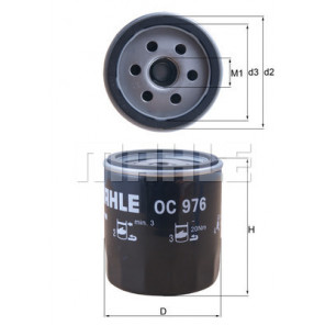 MAHLE Ölfilter