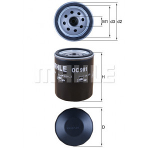 MAHLE Ölfilter