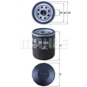 MAHLE Ölfilter