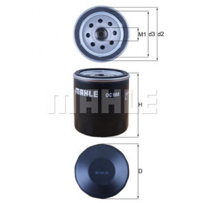 MAHLE Ölfilter