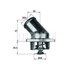 MAHLE Thermostat, Kühlmittel