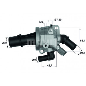 MAHLE Thermostat, Kühlmittel