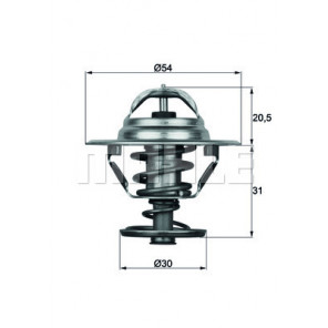 MAHLE Thermostat, Kühlmittel
