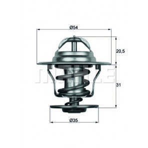 MAHLE Thermostat, Kühlmittel