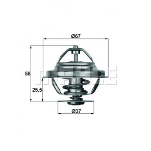 MAHLE Thermostat, Kühlmittel