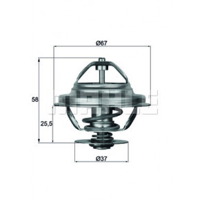 MAHLE Thermostat, Kühlmittel