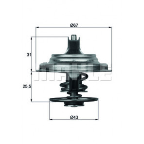MAHLE Thermostat, Kühlmittel