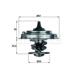 MAHLE Thermostat, Kühlmittel